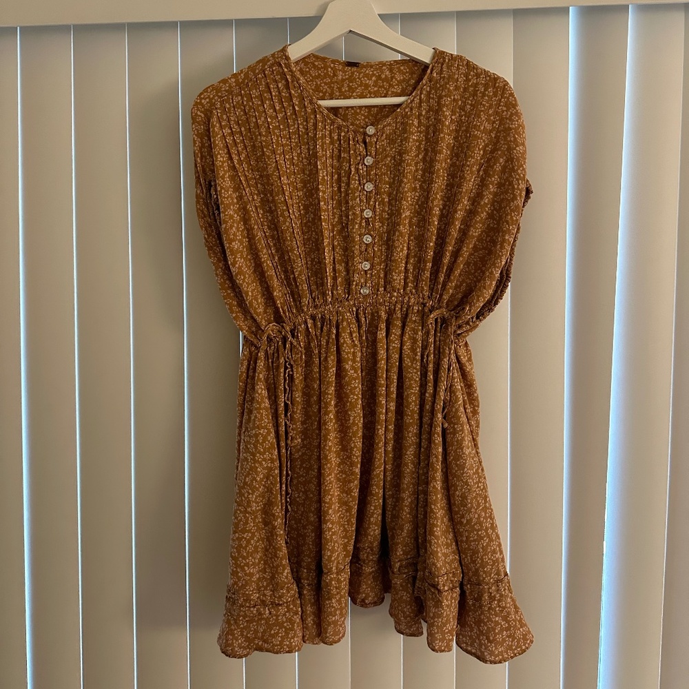 Free people shirt / dress retro in size SMALL